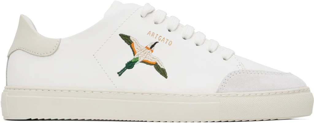 Axel Arigato White & Beige Clean 90 B Bird Sneakers 1