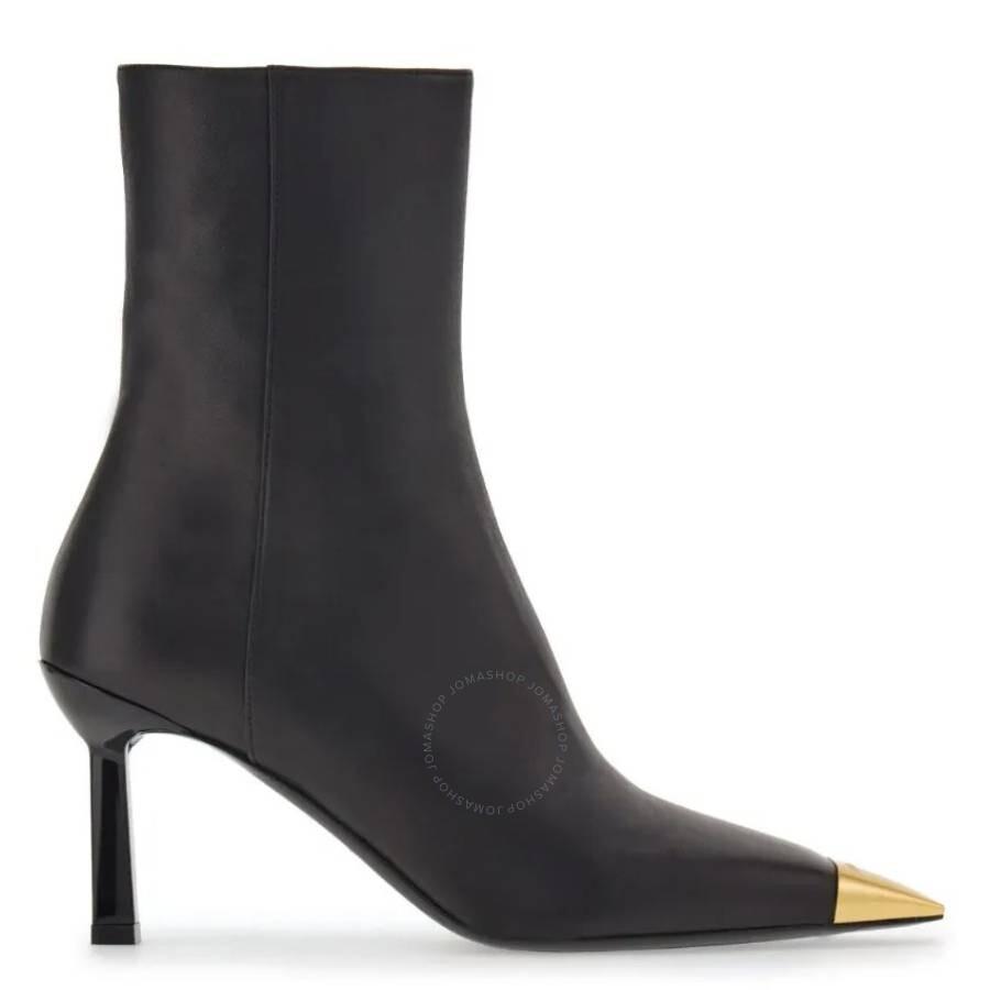 ショートブーツ・ブーティ Salvatore Ferragamo Ivory leather Rook ankle boots Salvatore Ferragamo Ivory leather Rook ankle boots - Boots