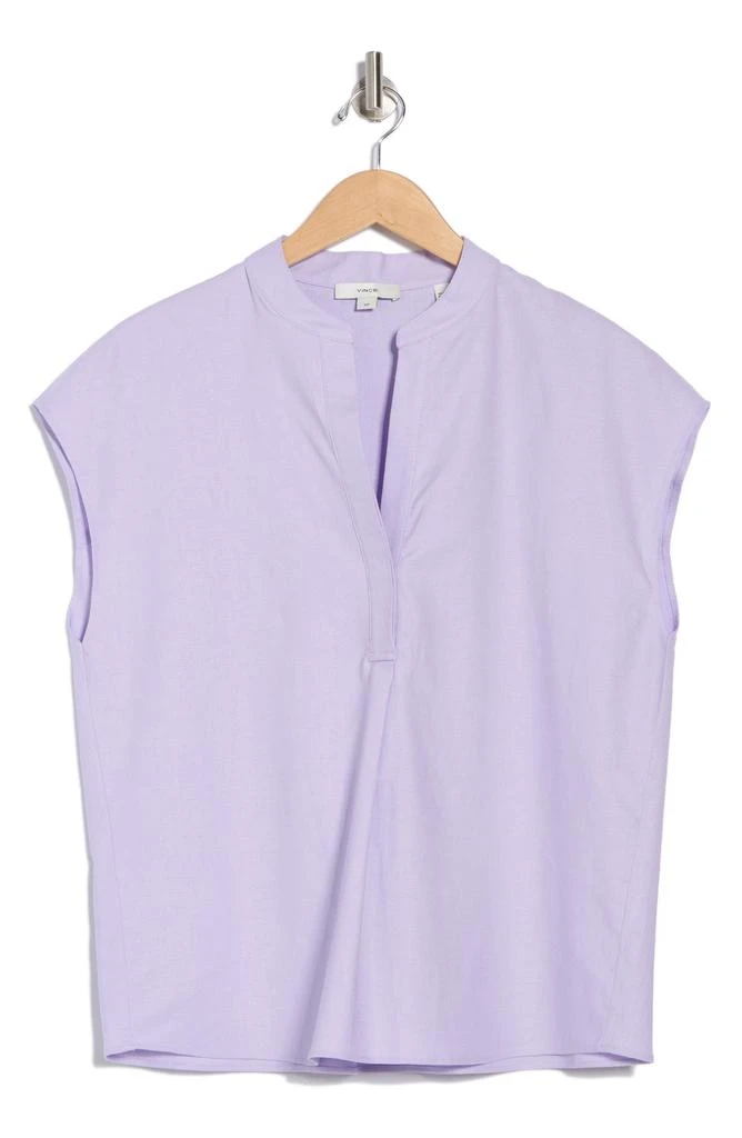 Vince Linen Blend Top 3