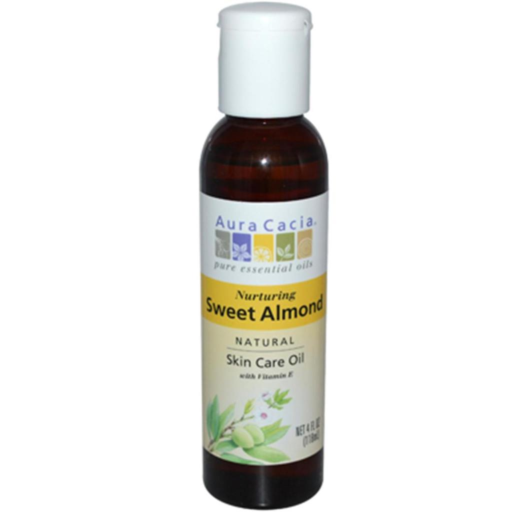 Aura Cacia AURA(tm) Cacia  Sweet Almond Natural Skin Care Oil - 4 fl oz