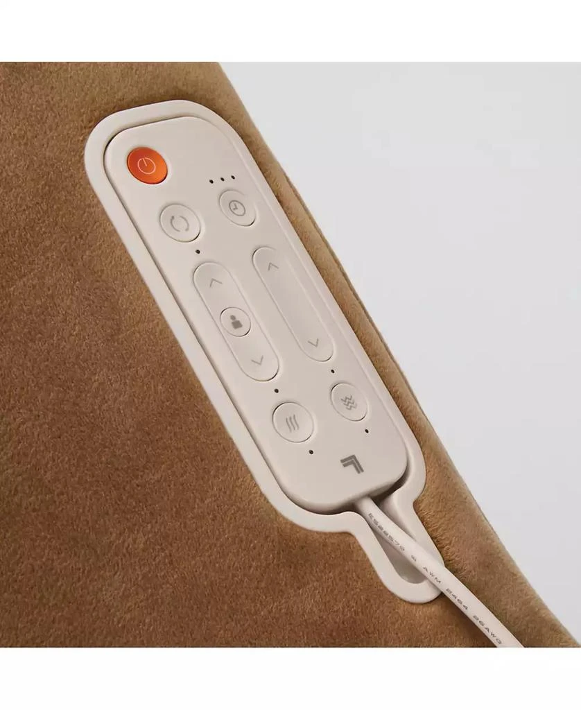 Sharper Image Shiatsu Luxe Chair Pad, Heated Seat Topper Massager 4