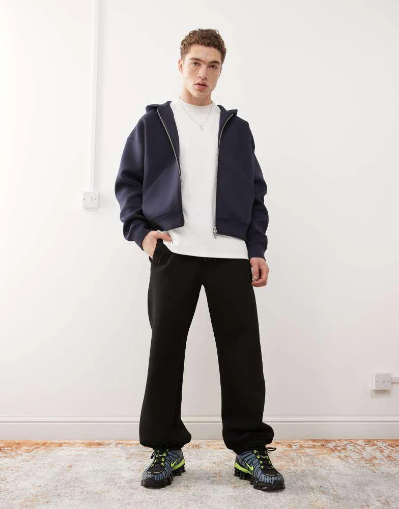 Weekday Weekday Simon scuba joggers in black 1