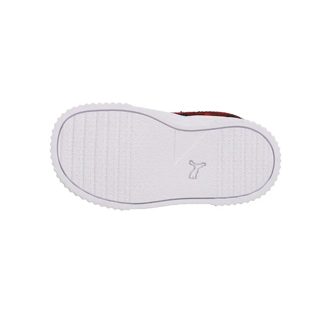 Puma Carina Winter Plaid Slip On Sneakers (Toddler) 5