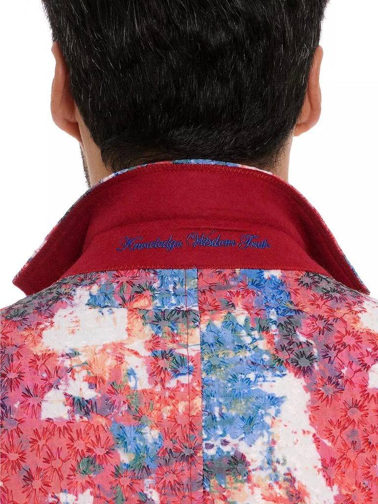 Robert Graham Eagan Floral Cotton-Blend Two-Button Sport Coat 5