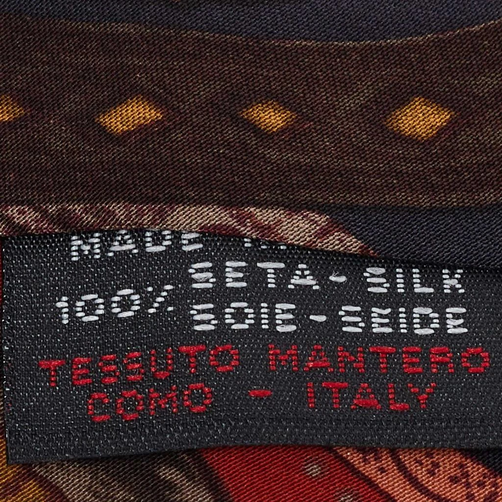Gianfranco Ferre Gianfranco Ferre Vintage Red Printed Silk Tie 3