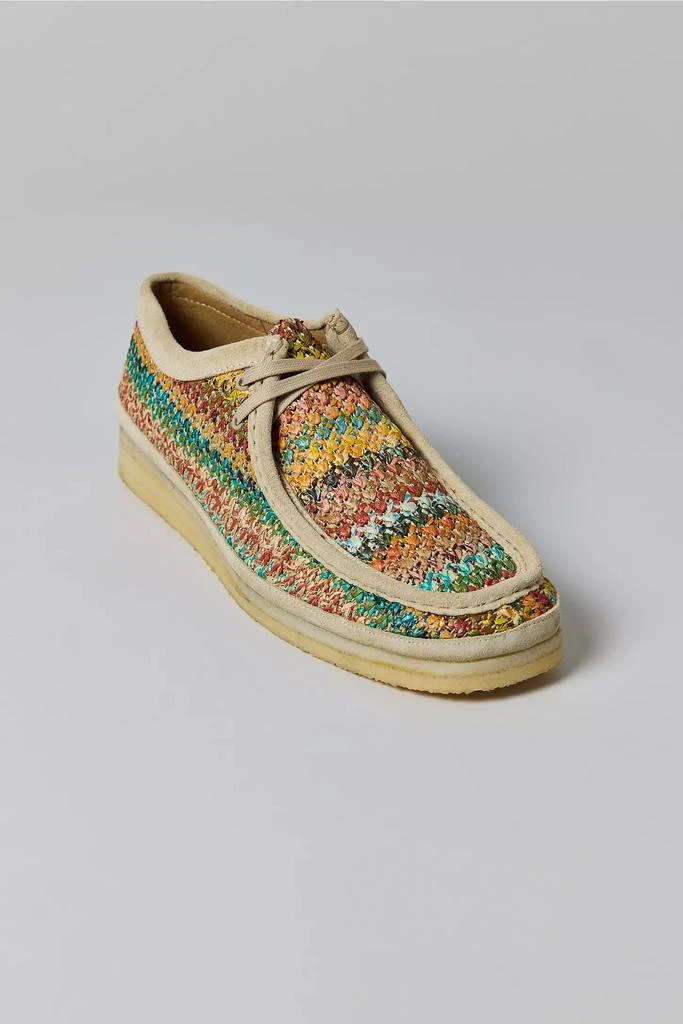 Clarks Clarks Wallabee Raffia Shoe 3