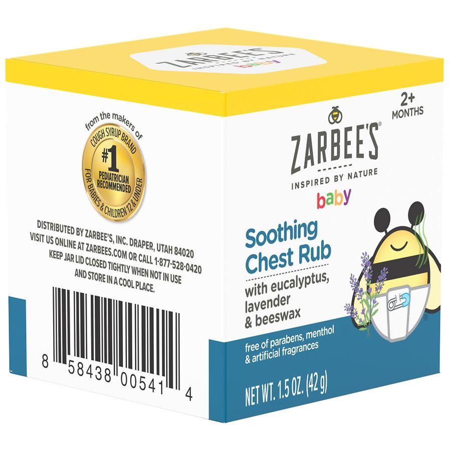 ZarBee's Naturals Soothing Chest Rub Eucalyptus, Lavender