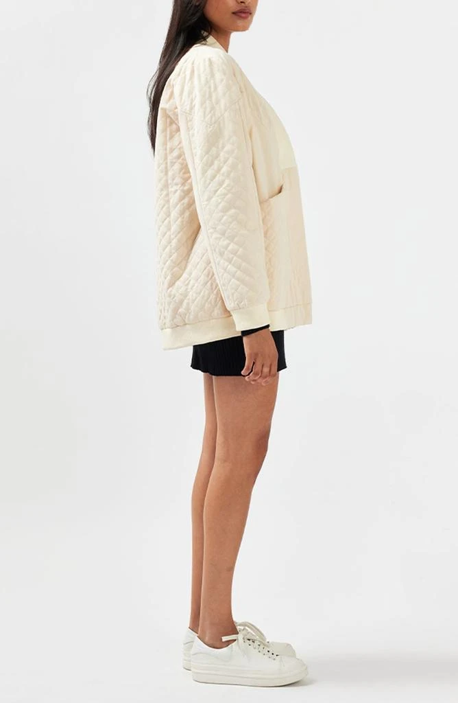 Belle & Bloom Over It Oversize Quilted Bomber Jacket 5