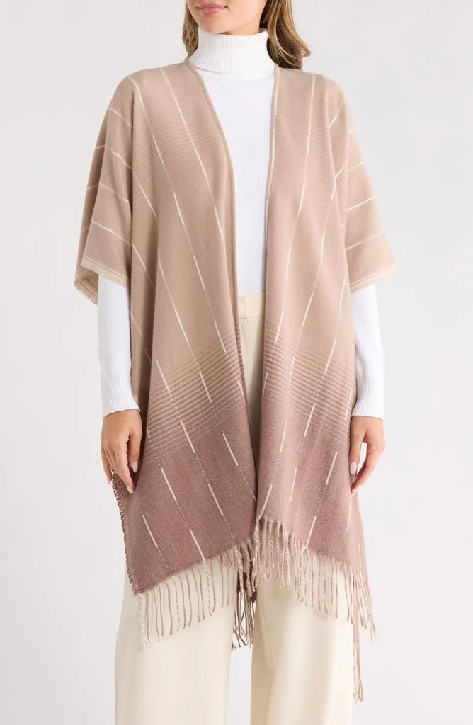 Vince Camuto Feathersoft Ombré Stripe Topper
