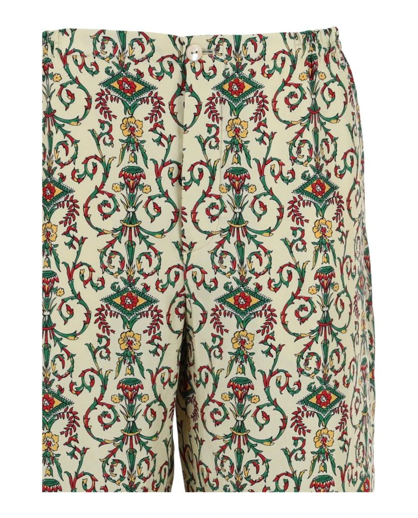 Gucci Printed Silk Shorts 3