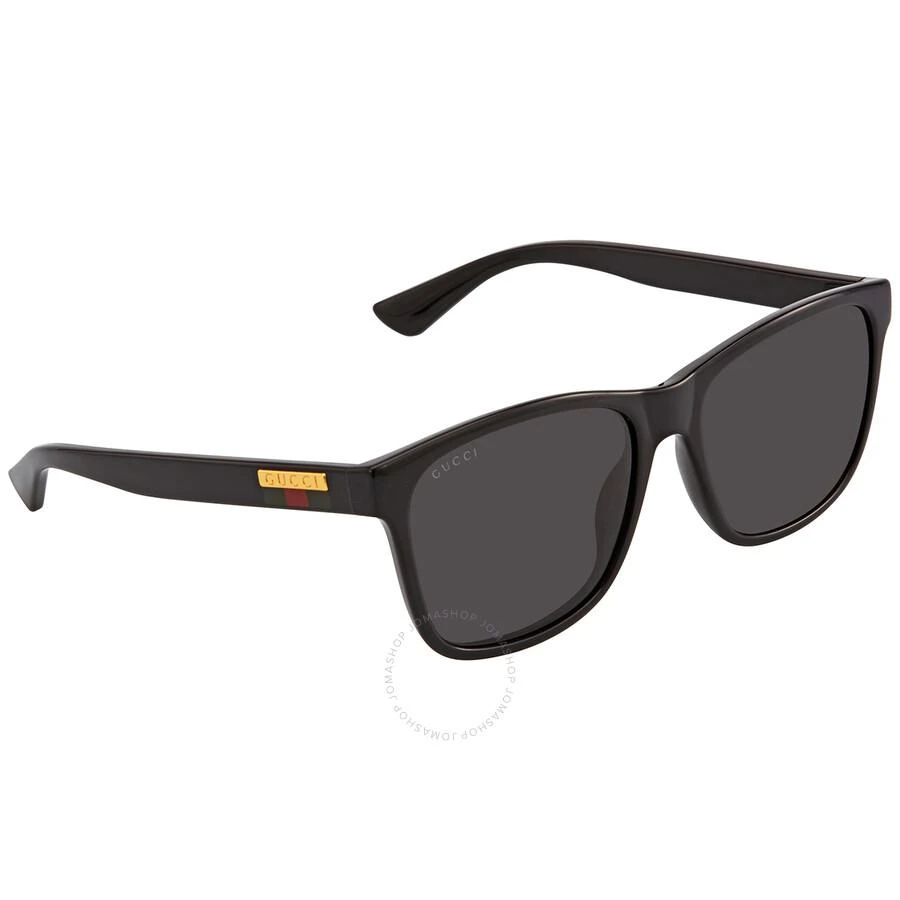 Gucci Grey Rectangular Men's Sunglasses GG0746S 001 57 3
