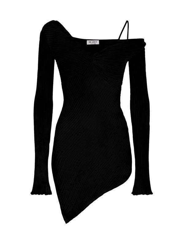 attico asymmetric mini dress The Attico Mini Dress