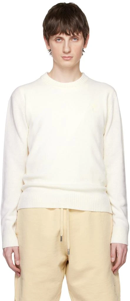 AMI Off-White Ami de Cœur Sweater 1