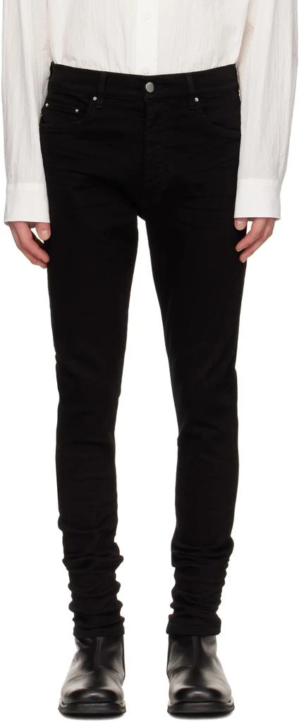 AMIRI Black Stack Jeans 1