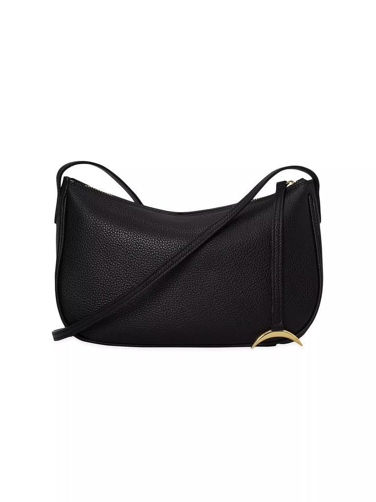 Little Liffner Moon Midi Grained Leather Bag