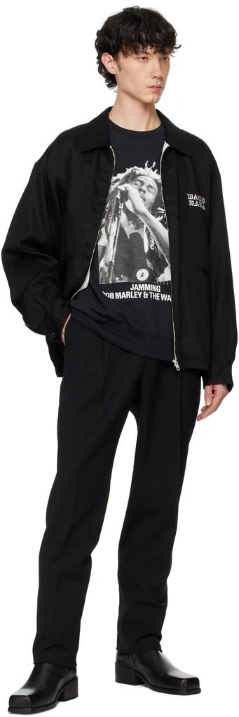 Wacko Maria Black Bob Marley Crewneck Sweatshirt 4