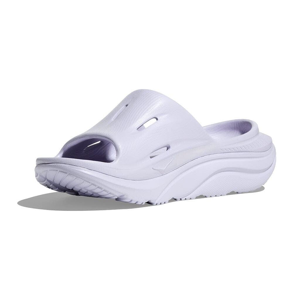Hoka One One One One Ora Recovery Slide 3 1135061-ETHR Unisex Ether Slip On Sandal ASM82 (W12-M10,Purple)