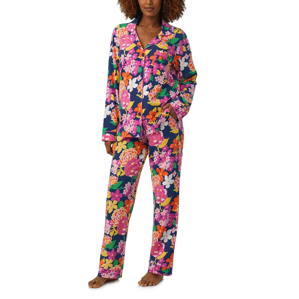 Bedhead PJs Trina Turk x Bedhead Long Sleeve Classic PJ Set 1