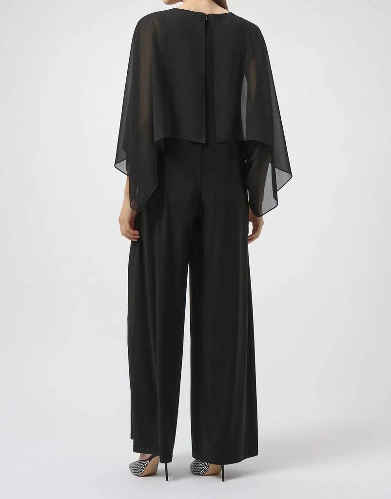 JOSEPH RIBKOFF Joseph Ribkoff - Chiffon Overlay Wide Leg Jumpsuit 3