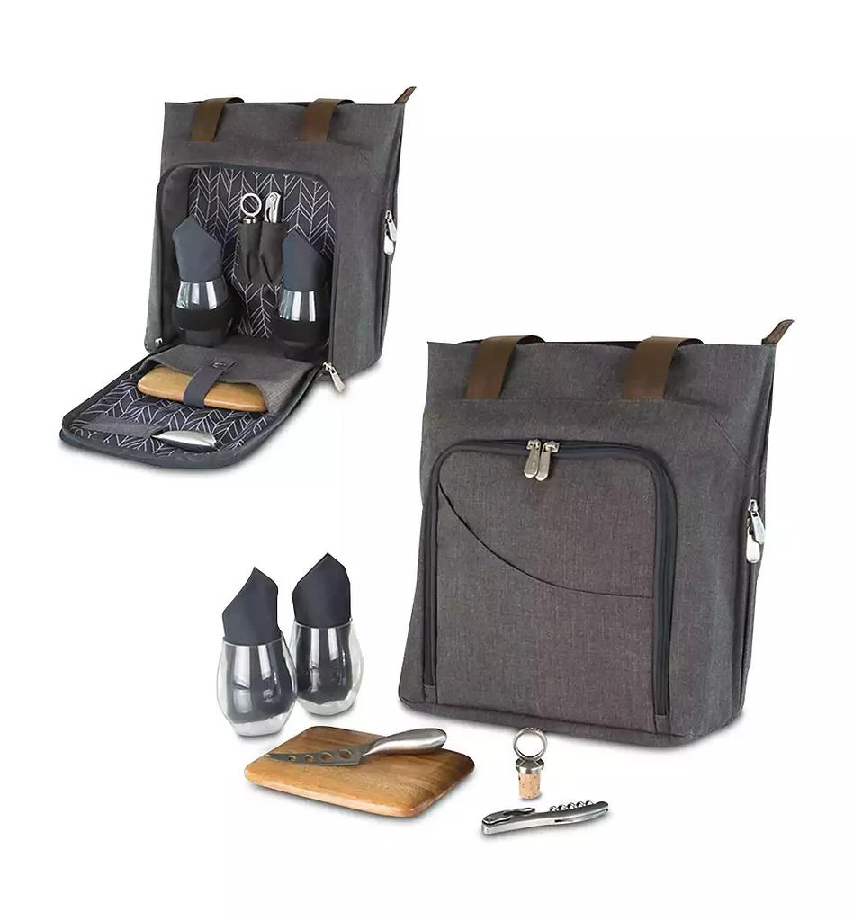 ONIVA Legacy® by Picnic Time 9-Piece Sonoma Wine & Cheese Picnic Tote 4