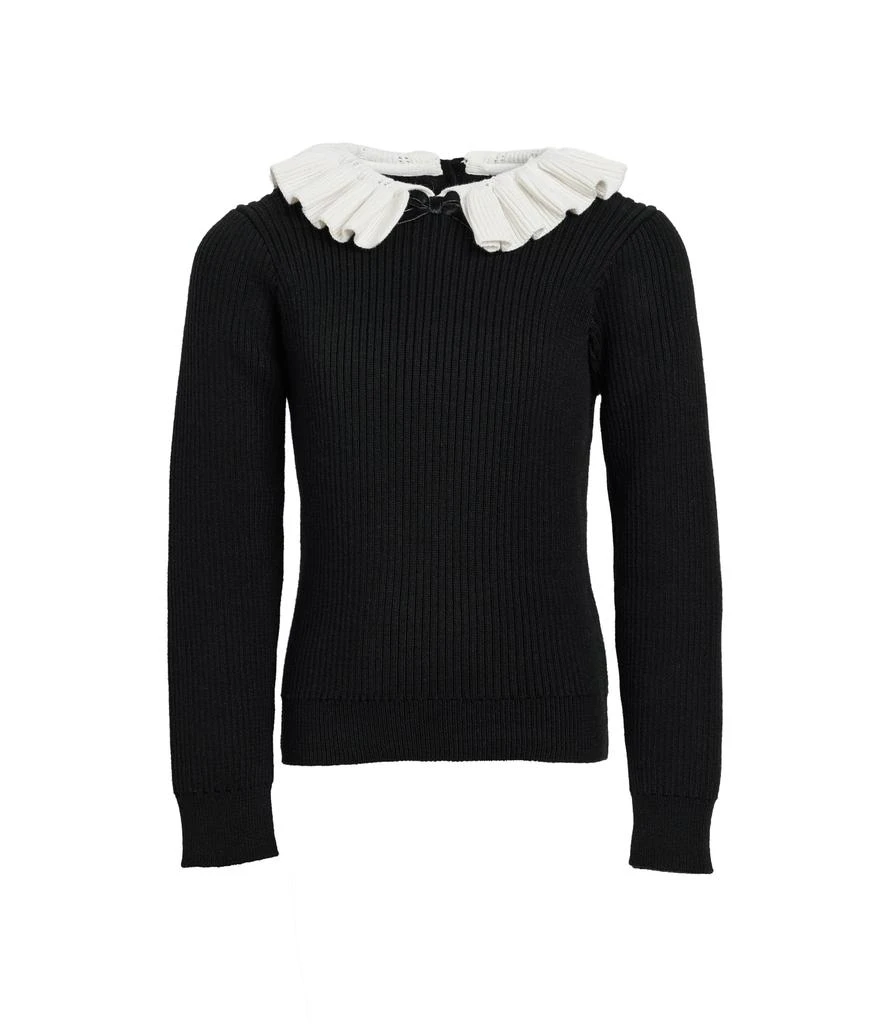 Janie and Jack Ruffle Collar Sweater (Toddler/Little Kid/Big Kid)