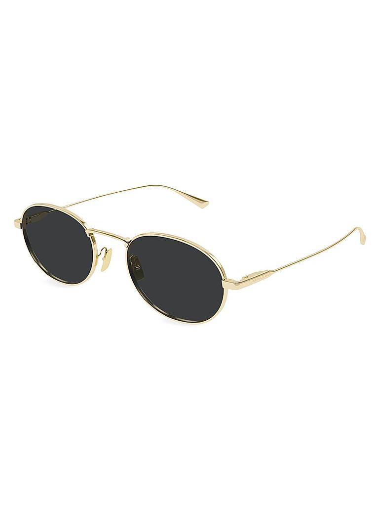 Yves Saint Laurent 52MM Round Sunglasses
