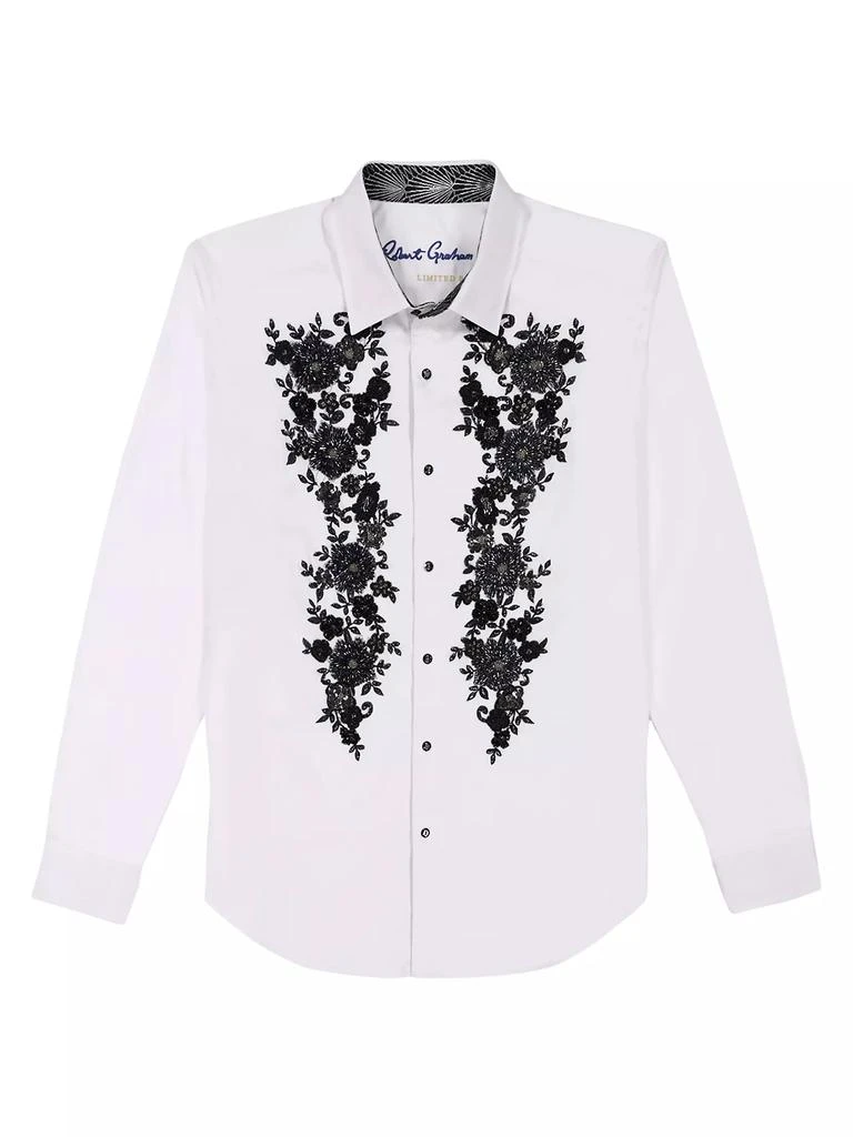 Robert Graham Deco Dave Beaded Floral Shirt 1