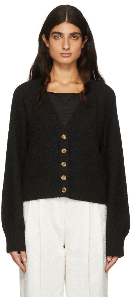 HOUSE OF DAGMAR Black Megan Cardigan