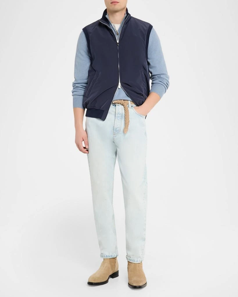 Brunello Cucinelli Men
s Water-Resistant Full-Zip Vest 2