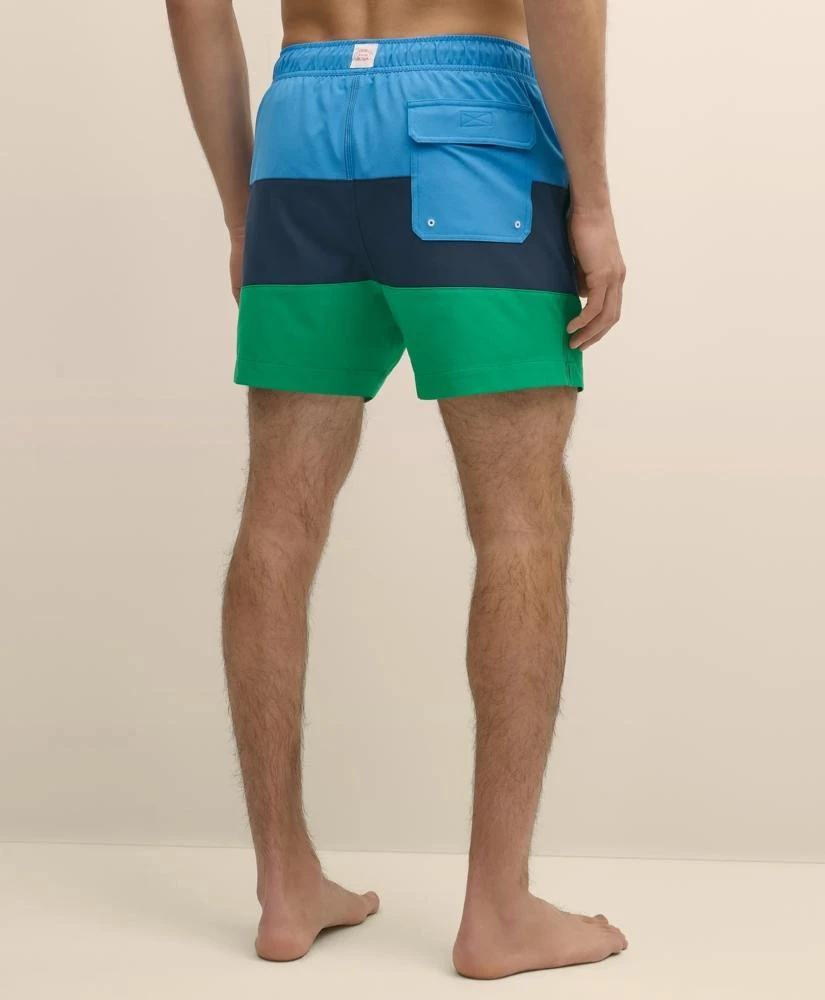 Brooks Brothers 5" Montauk Swim Trunks 5