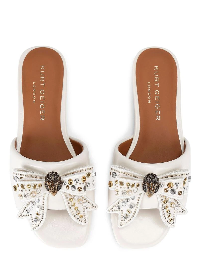 Kurt Geiger Women's Kensington Bow Slide Sandals 2