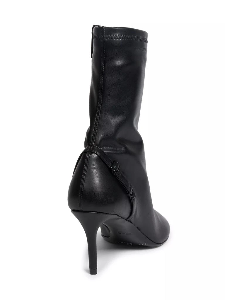 courreges 424 Oblique-Strap Ankle Boots 3
