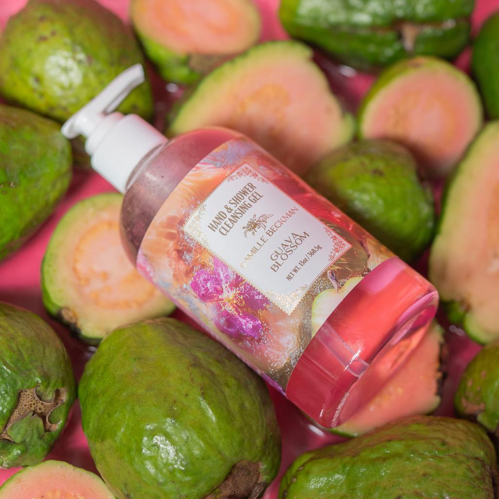 Camille Beckman Hand & Shower Cleansing Gel 13oz Guava Blossom