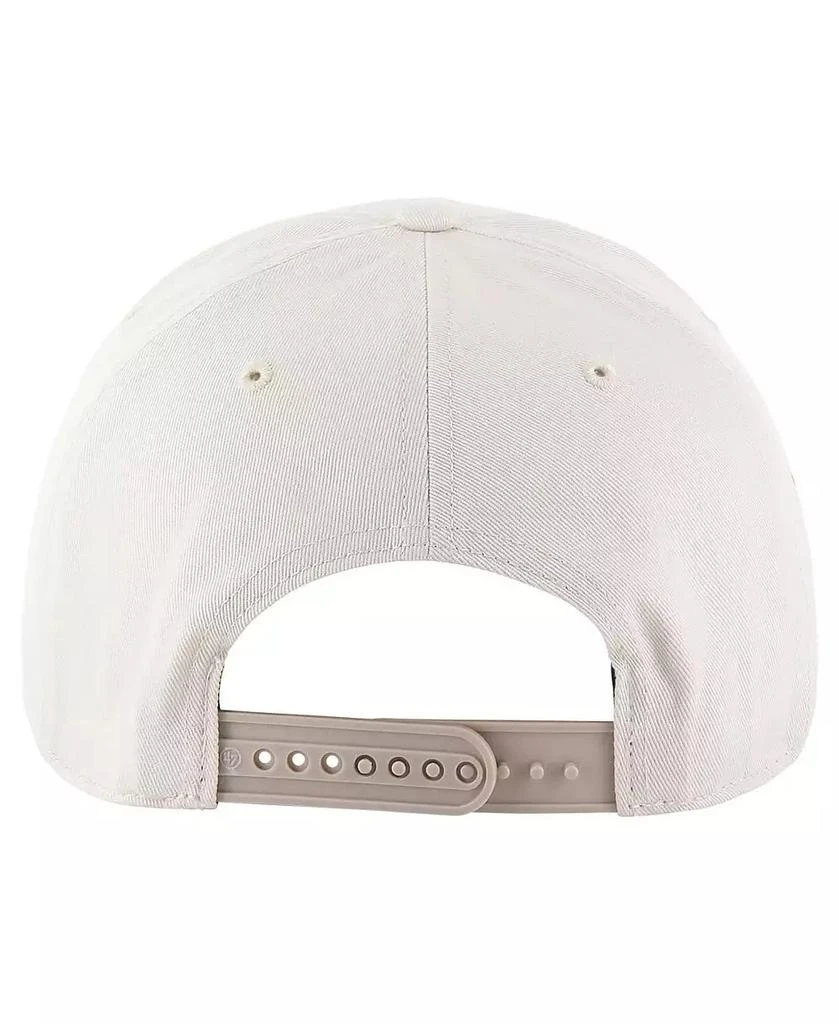 47 Brand Men's Cream New York Yankees Neutral Overhand Hitch Adjustable Hat 2