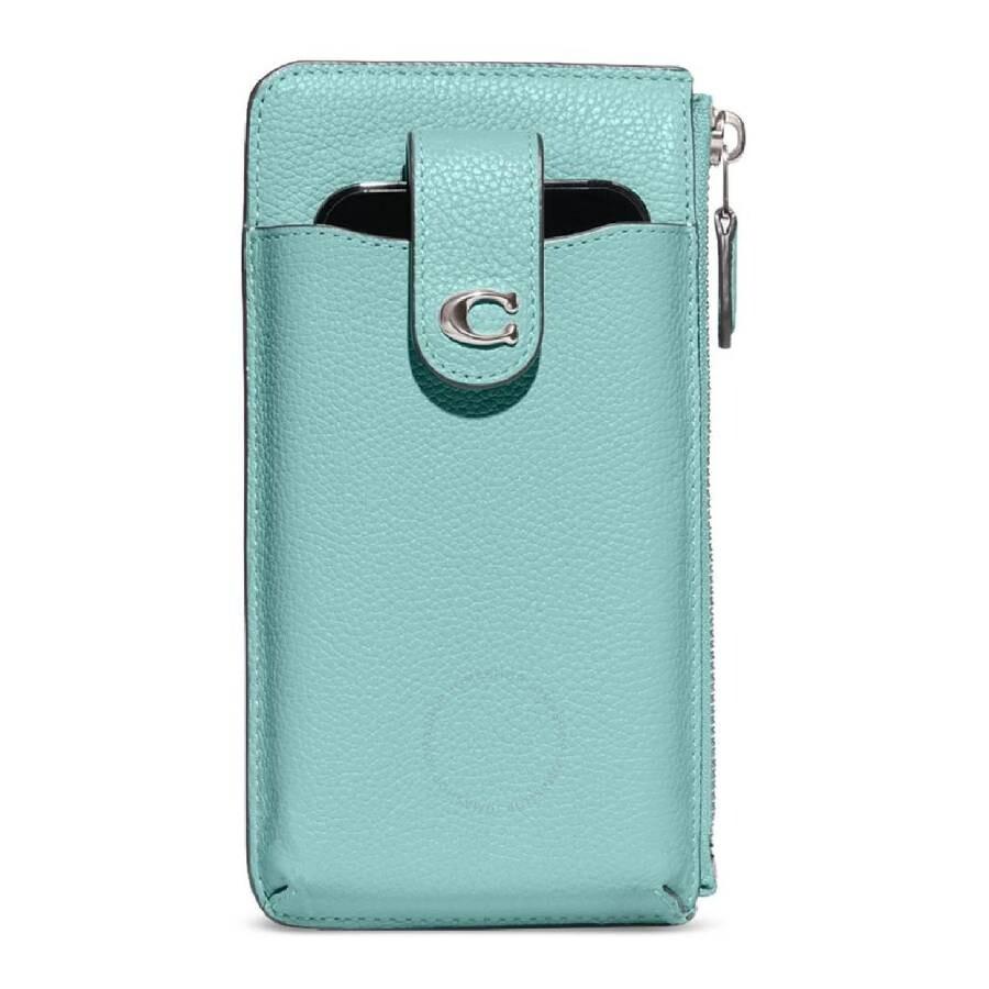 COACH Boxed Mini Skinny Id Case In Signature Jacquard LH COACH Boxed Mini Skinny Id Case In Signature Jacquard LH