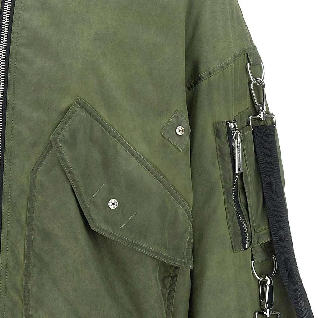 DSQUARED2 Dsquared2 80S Military Garment Dyed Bomber Jacket 4