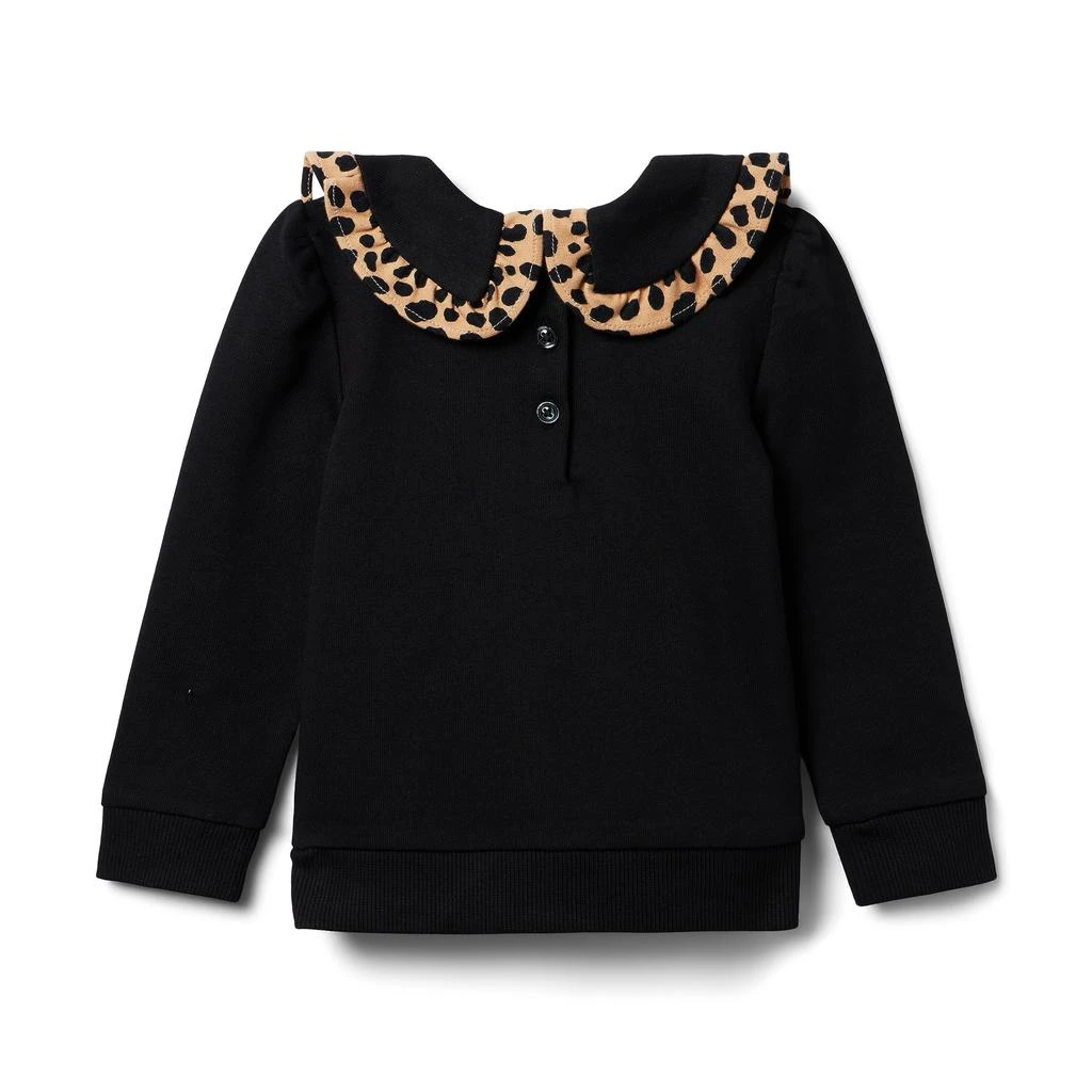 Janie and Jack Animal Collar Sweatshirt (Toddler/Little Kids/Big Kids) 2