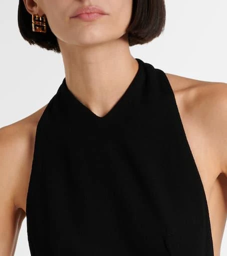 Givenchy Halterneck crêpe jersey gown 4