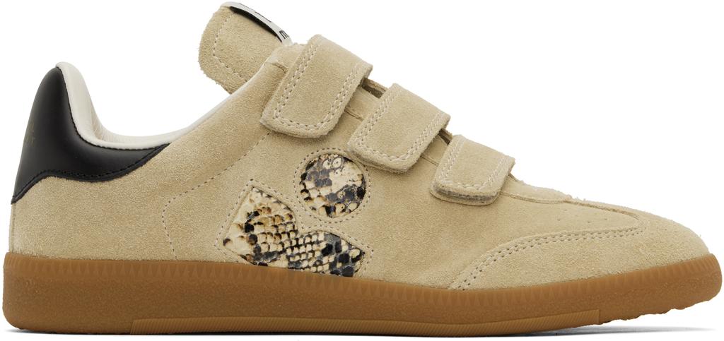 【送料&関税込】Isabel Marant Beth Sneakers In Beige Suede Beth suede sneakers in beige - Isabel Marant | Mytheresa