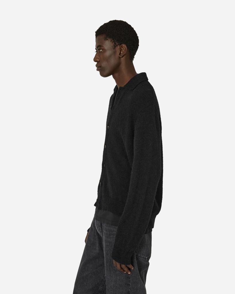 Our Legacy Fuzzy Alpaca Evening Polo Black Black 50 - Polo