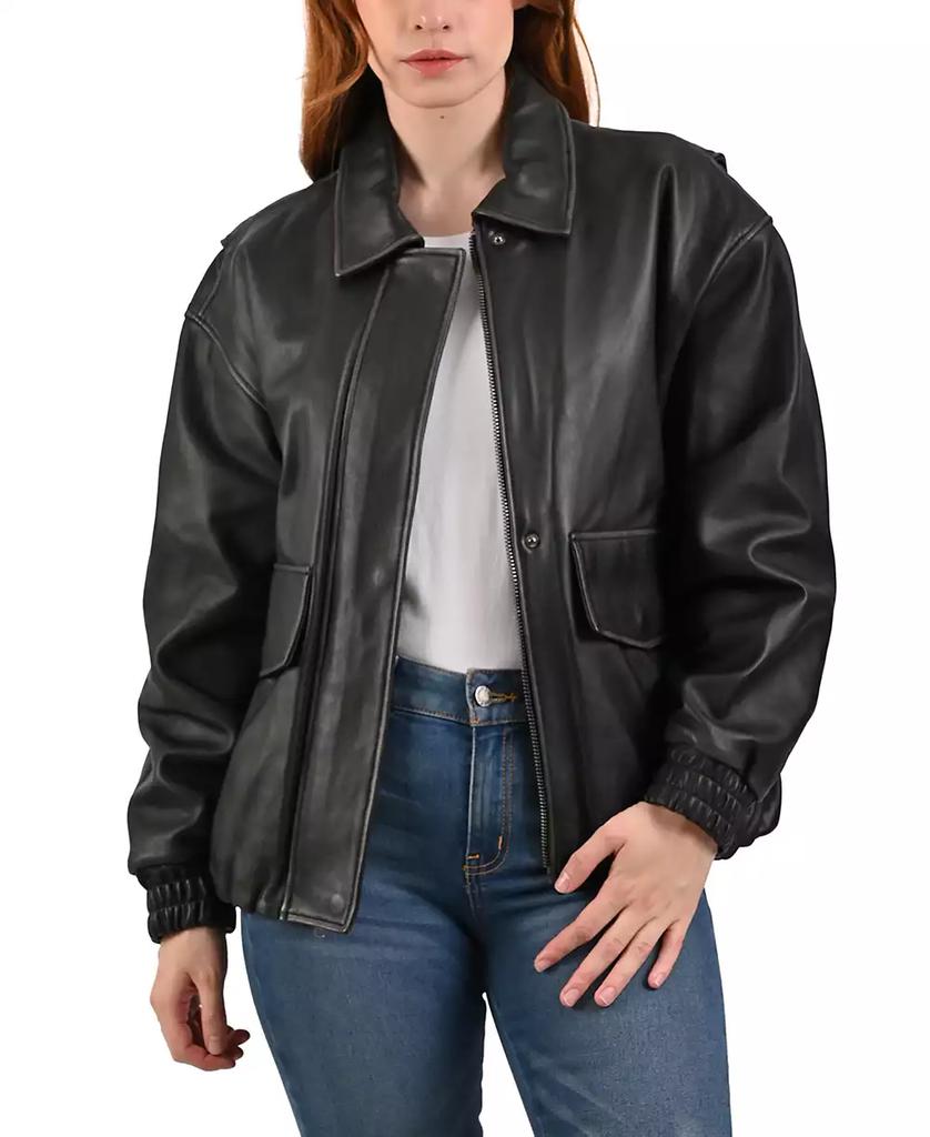 ssstein Black Sheep Leather Zip Short Jacket - Jackets - Compare