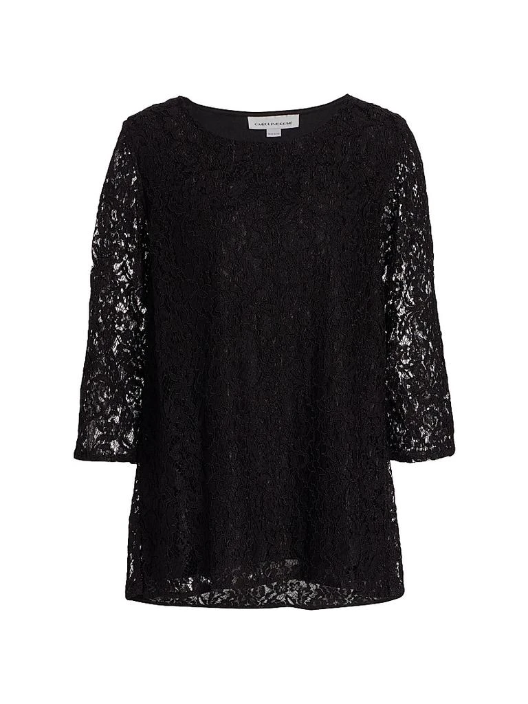 Caroline Rose Flora Lace Tunic 1
