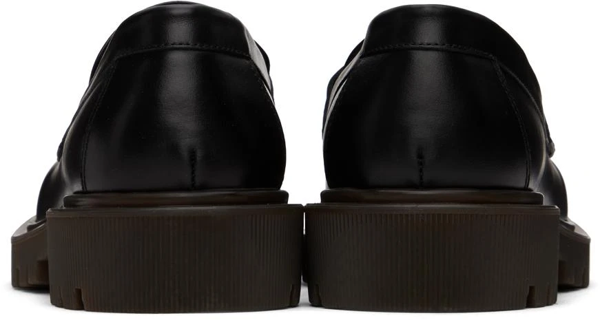 Common Projects Black Chunk Sole Loafers - Business Casual 