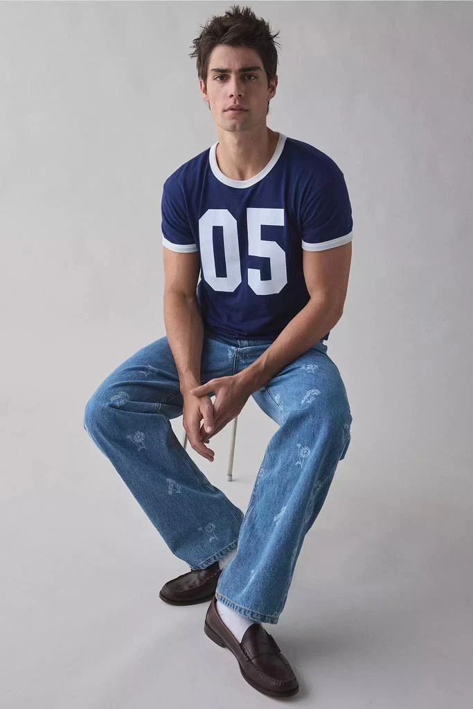 BDG BDG Floral Pattern Baggy Skate Fit Jean 3