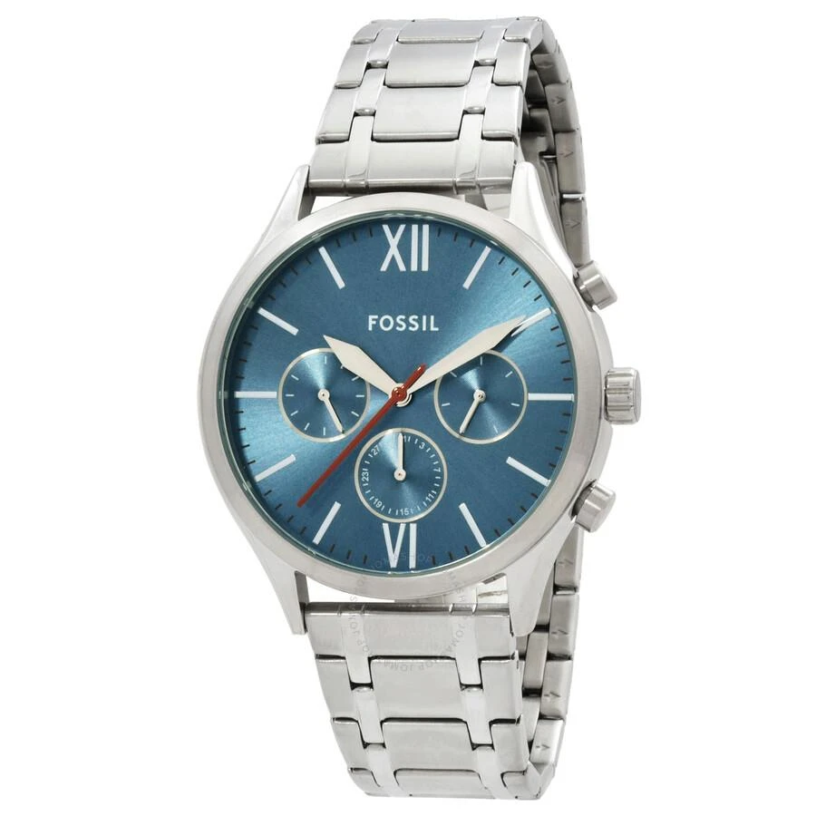 Shop Fenmore Multifunction Quartz Blue Dial Men's Watch BQ2859 on