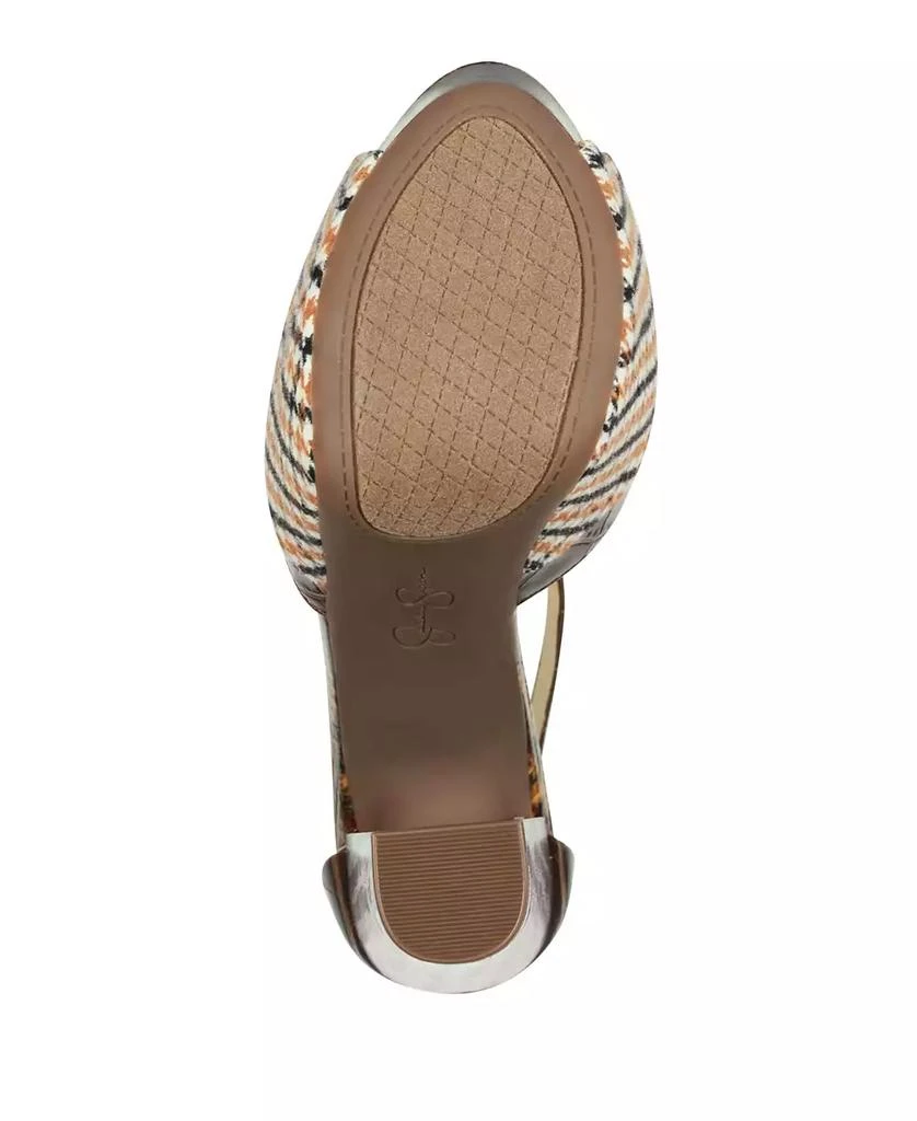 Jessica Simpson Women's Dany T-Strap Platform High-Heel Sandals 2