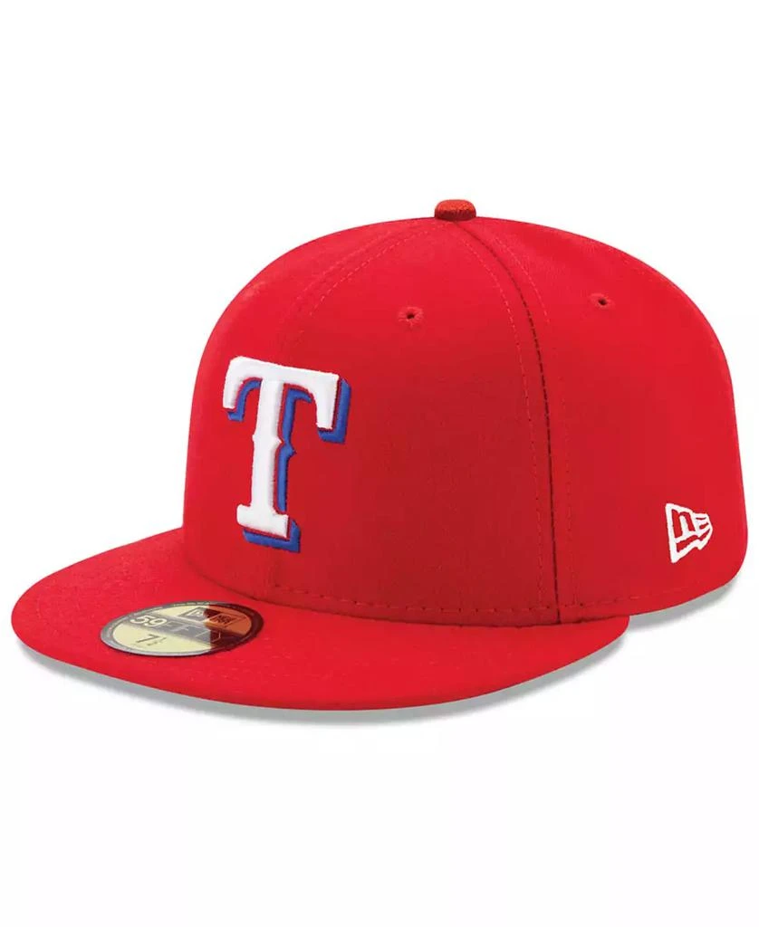 New Era Texas Rangers Authentic Collection 59FIFTY Fitted Cap 1