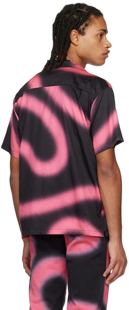 Double Rainbouu Black & Pink Printed Shirt 3