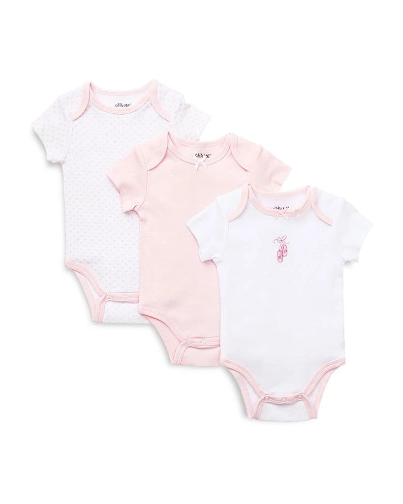 Little Me Girls' Prima Ballerina Bodysuit, 3 Pack - Baby 1