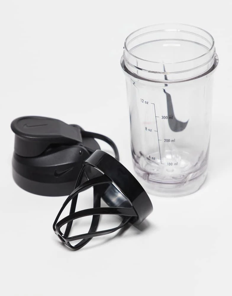 NIKE Nike Recharge shaker bottle 16 oz in clear and black 3